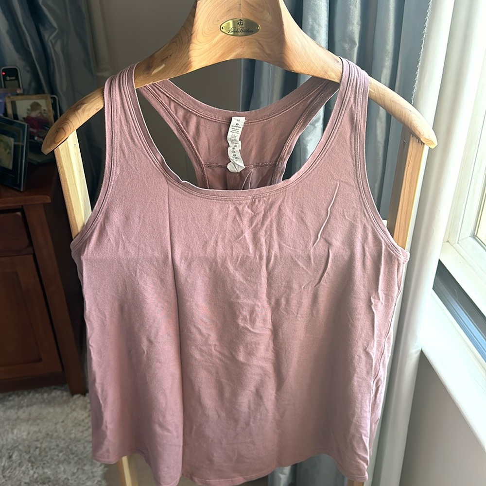Lululemon love tank dusty rose 10